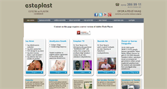 Desktop Screenshot of esteplast.com