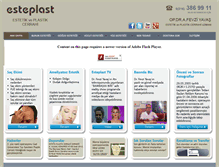 Tablet Screenshot of esteplast.com